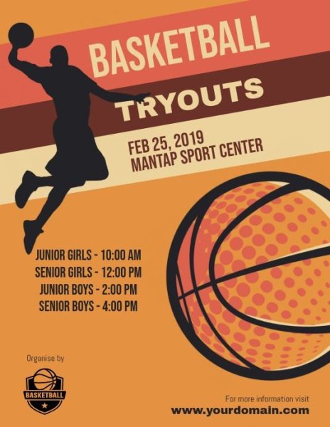 Баскетбольное кольцо набросок