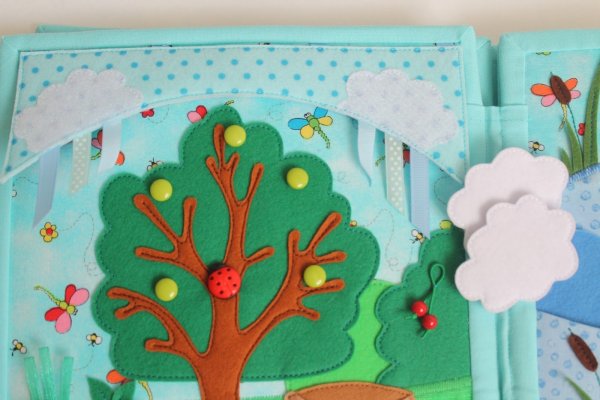 Развивающая книжка дерево