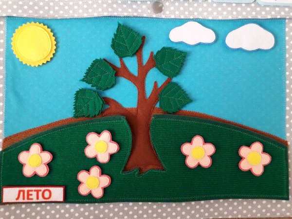 Панно из фетра для детей