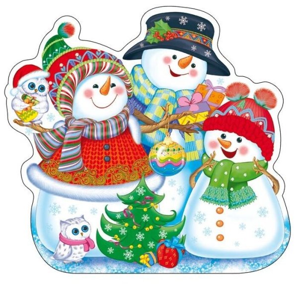 Открытка к новому году в ДОУ