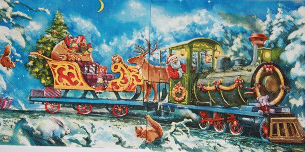 Новогодняя открытка