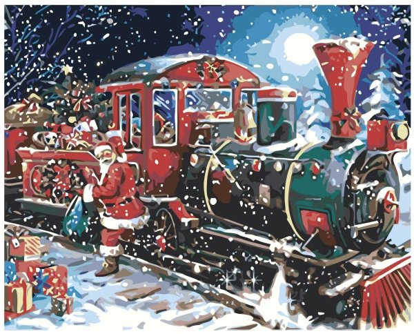Железная дорога Lemax новогодний экспресс
