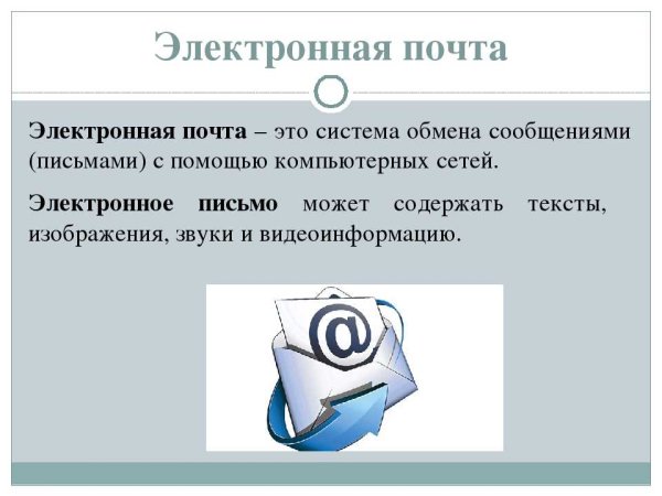 Электронная почта