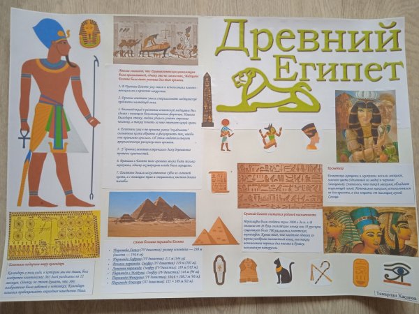 Плакат по истории древнего Египта