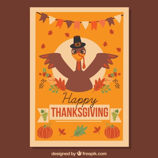 Векторные иллюстрации день Благодарения