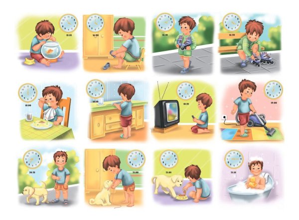 Режим дня для детей