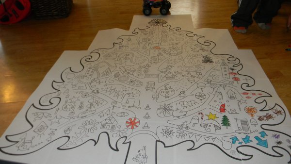 Новогодний плакат