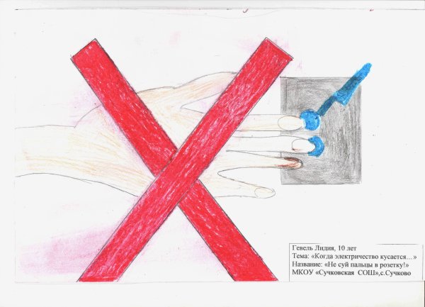 Плакаты по электробезопасности для детей