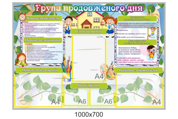 Стенды уголок ГПД