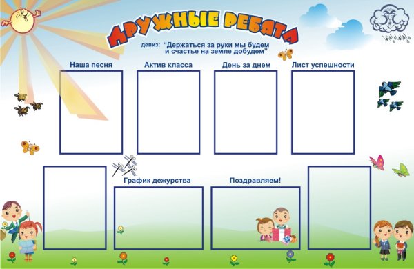 Поздравления для классного уголка