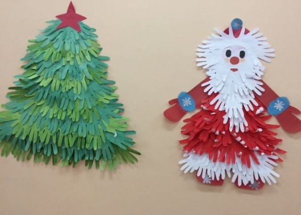 Коллективные поделки в начальной школе