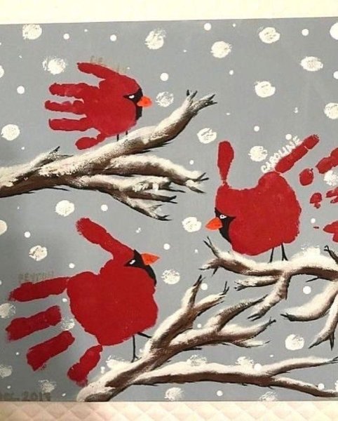 Коллективная поделка на новый год