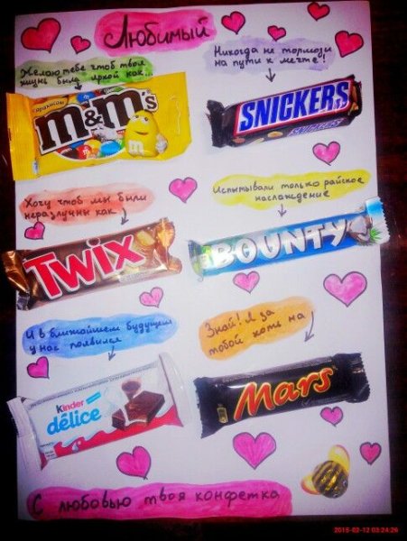 Плакат на день рождения парню