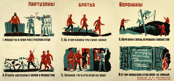 Партизаны плакаты