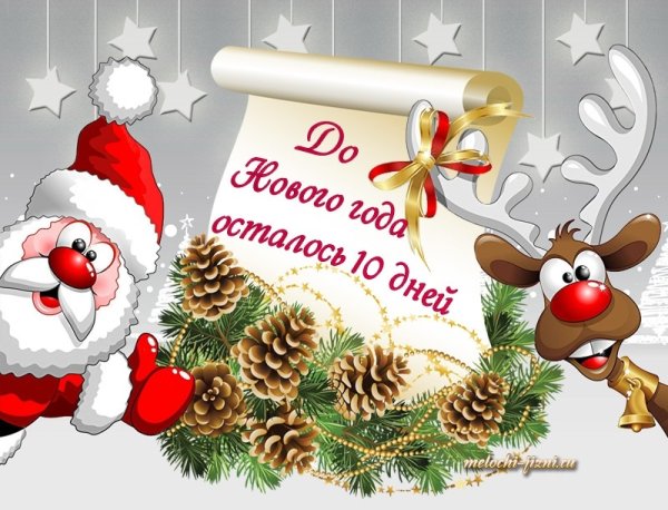 Да нового года осталось 15 дней