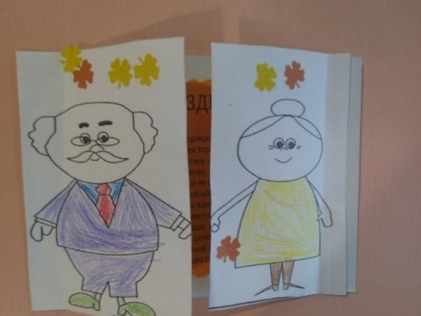 Рисунок бабушке на день рождения