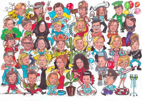 Макет плаката на день рождения