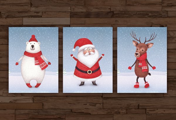 Плакат на новый год