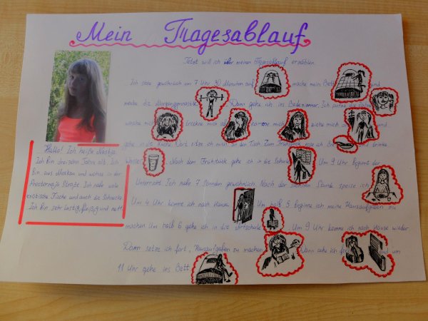 Стенгазета на немецком языке