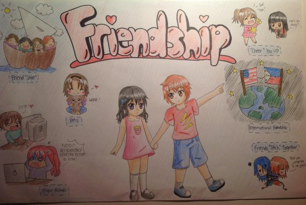 Идеи для плаката в стиле аниме