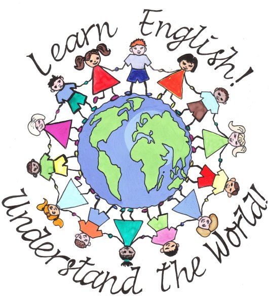 Эмблема кабинета иностранного языка