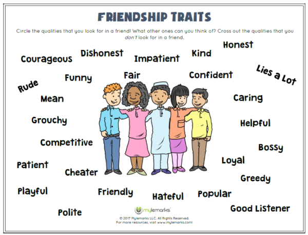 Дружба на английском языке