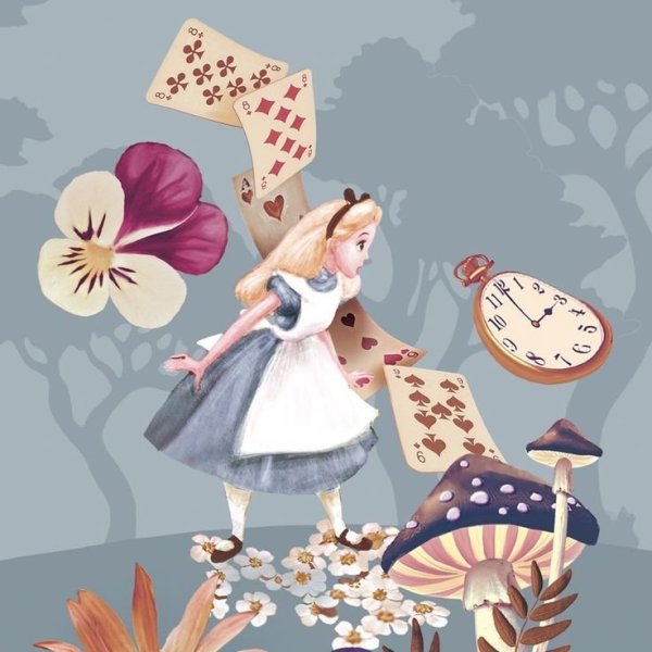 Алиса в стране чудес герои иллюстрации