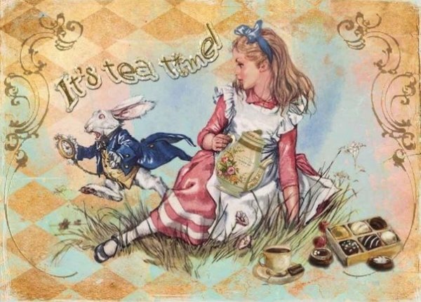 Алиса в стране чудес Дисней карты