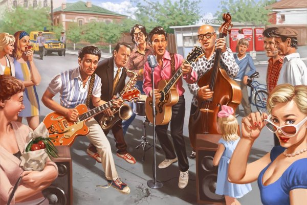 Пин ап художник Валерий Барыкин