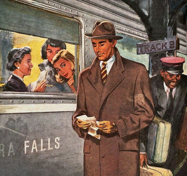 Винтажные плакаты 50х США