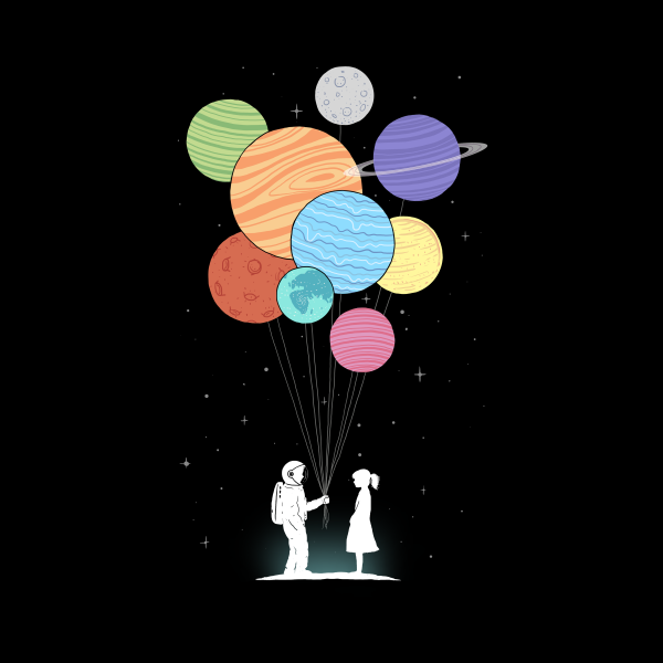 Рисунки космоса для срисовки