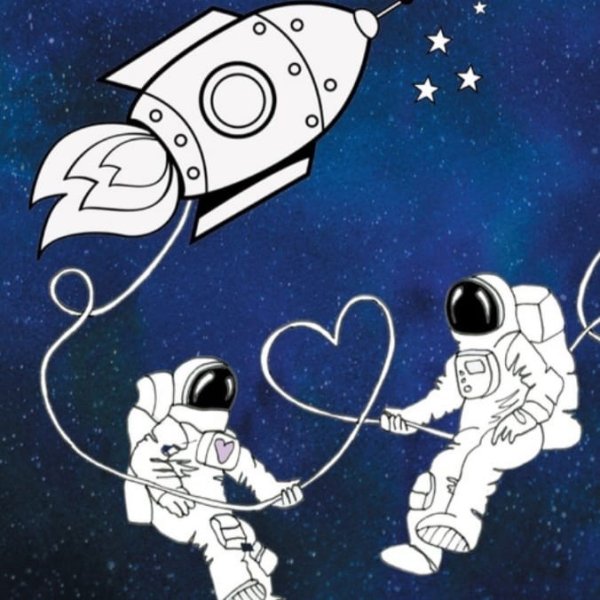 Открытка «космос»