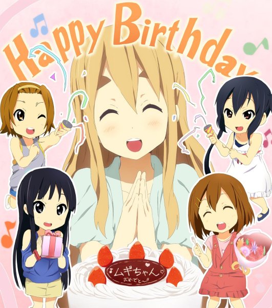 Аниме поздравление с днем рождения