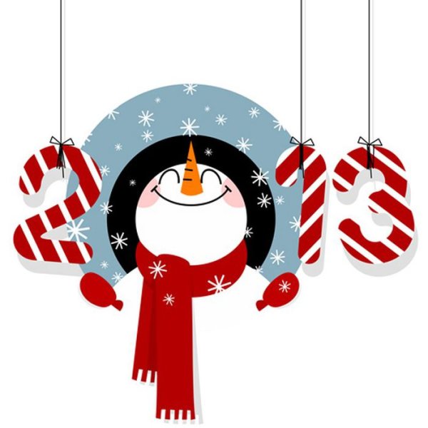 Новогодние векторные иллюстрации