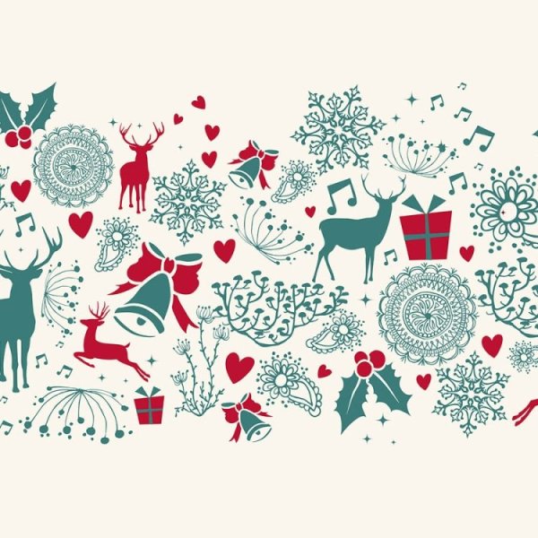 Новогодний орнамент