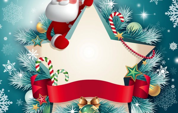 Новогодний фон для открытки