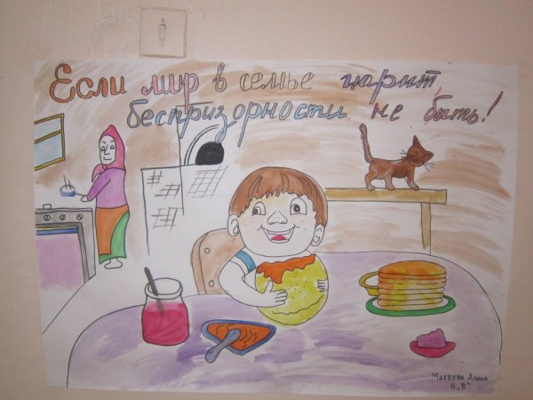 Рисунок на тему я и закон