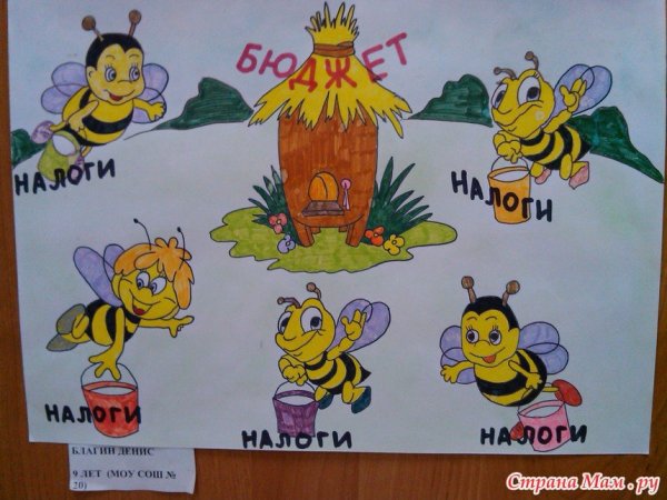 Налоги глазами детей