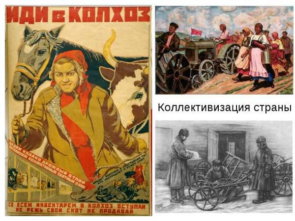 СССР 30-Е годы коллективизация сельского хозяйства