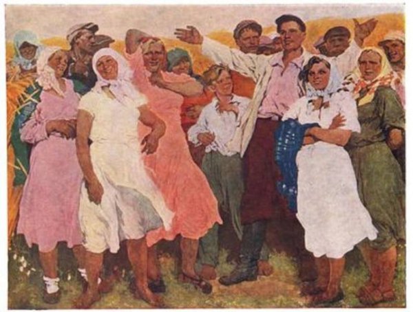 Живопись Соцреализм колхоз