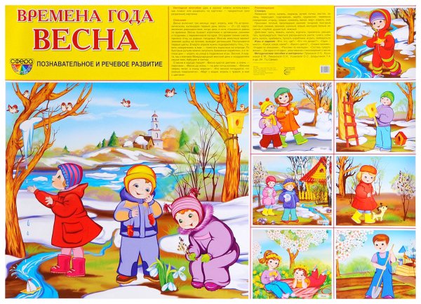 Плакат. Времена года