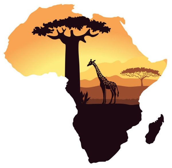 Буклет на тему Африка