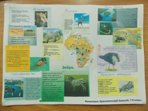 Африка рисунок