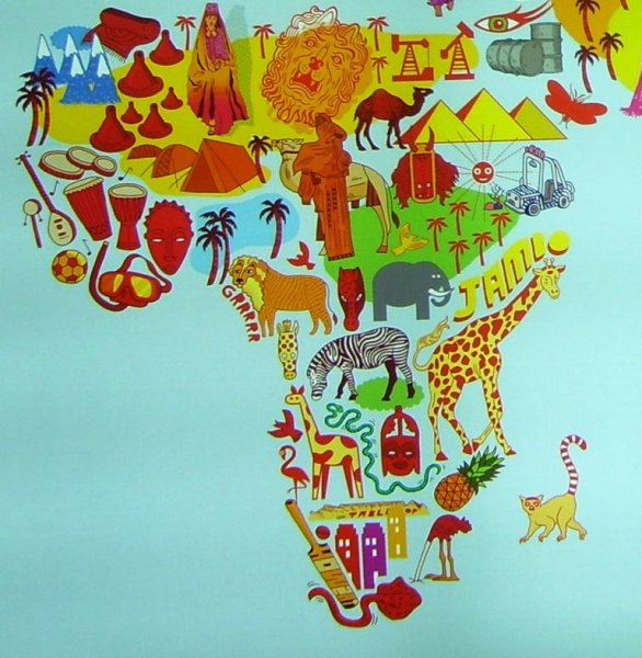 Символ африканского континента