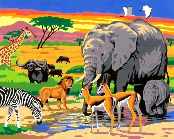 Путешествие по Африке для дошкольников
