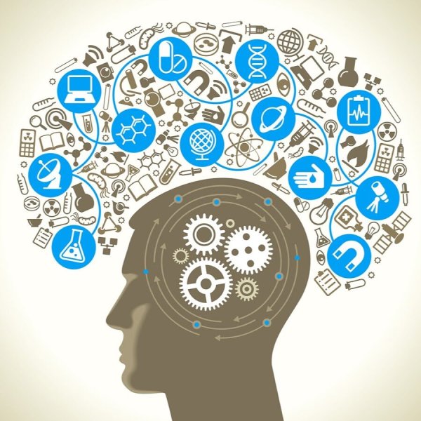 Голова с шестеренками