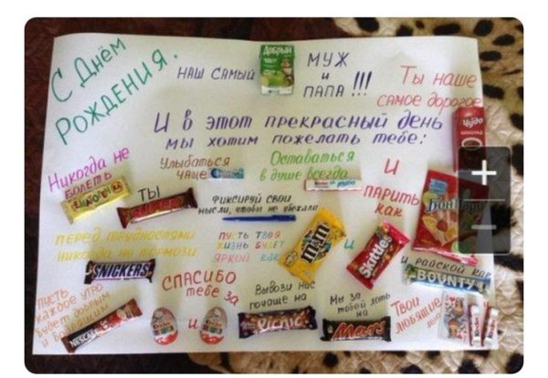 Оригинальные плакаты с поздравлениями