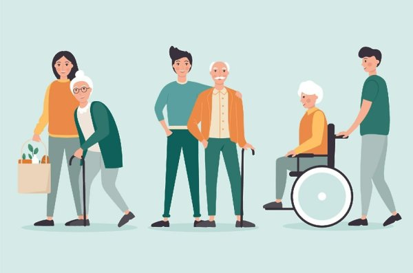 Помогать людям вектор