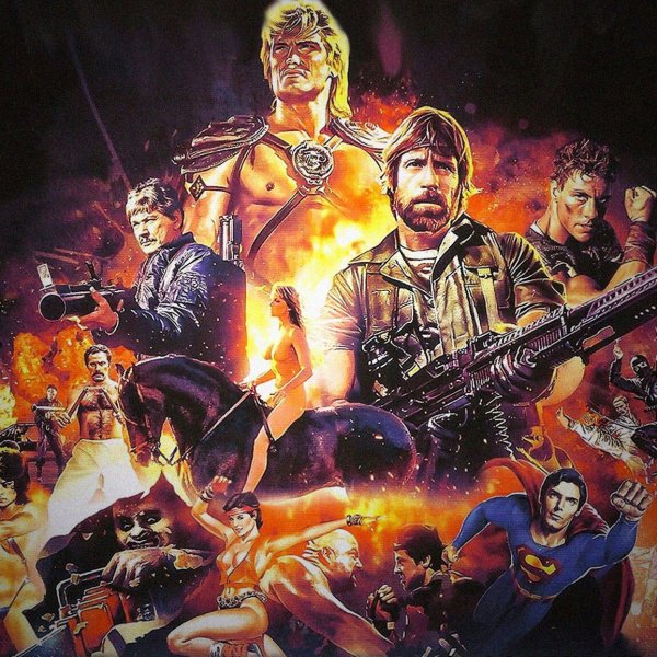 Плакаты 80-х годов Дольф Лундгрен