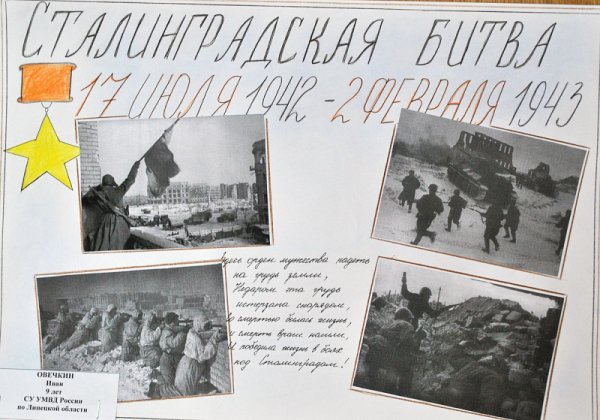 Сталинградская битва плакаты